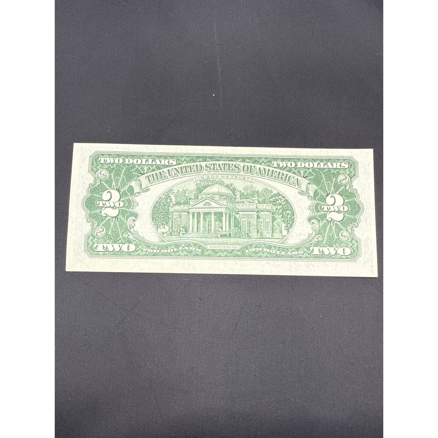 Paper Currency Bank Note USA Paper Money $2 Series 1963 Birthday 07/09/53