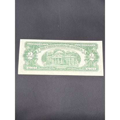 Paper Currency Bank Note USA Paper Money $2 Series 1963 Birthday 07/09/53
