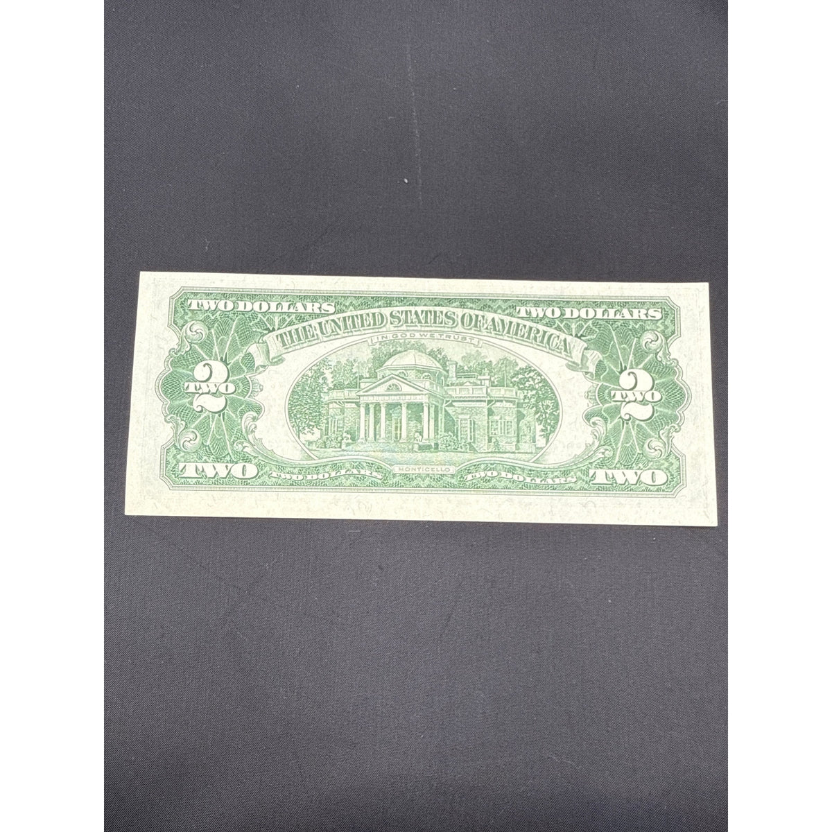 Paper Currency Bank Note USA Paper Money $2 Series 1963 Birthday 07/09/53