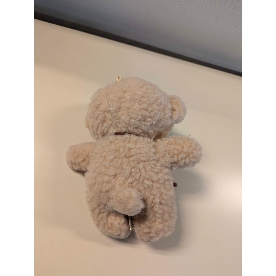 Stuffed Animal PLUSH teddy bear Charm made in Japan Fleece