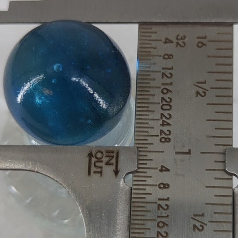 Vintage Akro Agate Opaque Swirl Shooter Marble 1" Toy Collectible #GBD