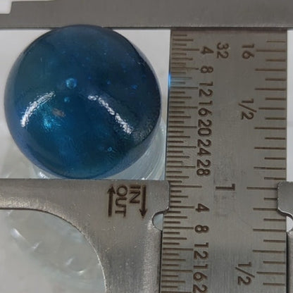 Vintage Akro Agate Opaque Swirl Shooter Marble 1" Toy Collectible #GBD