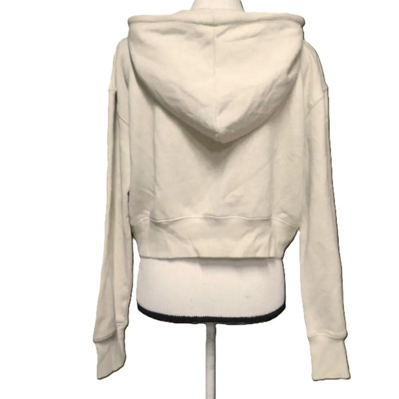 NWT BP. Pullover LA Drawstring Kangaroo Pocket Hoodie Sz Medium in Ivory Dove LA