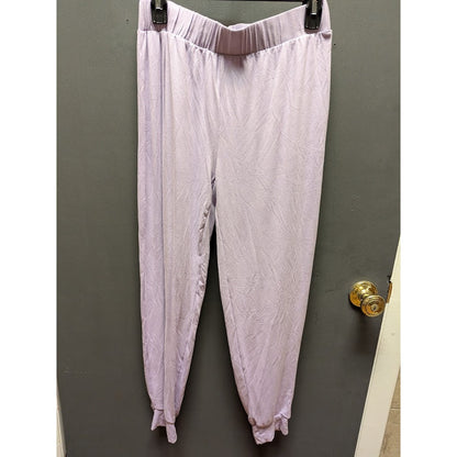 Cozy Rozy California Pull On Jogger Pajama Pants Large purple NWT Joggers USA