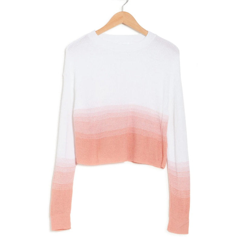 Abound sweater Pink Candy Ombre XL casual NEW soft lightweight long sleeve NEw