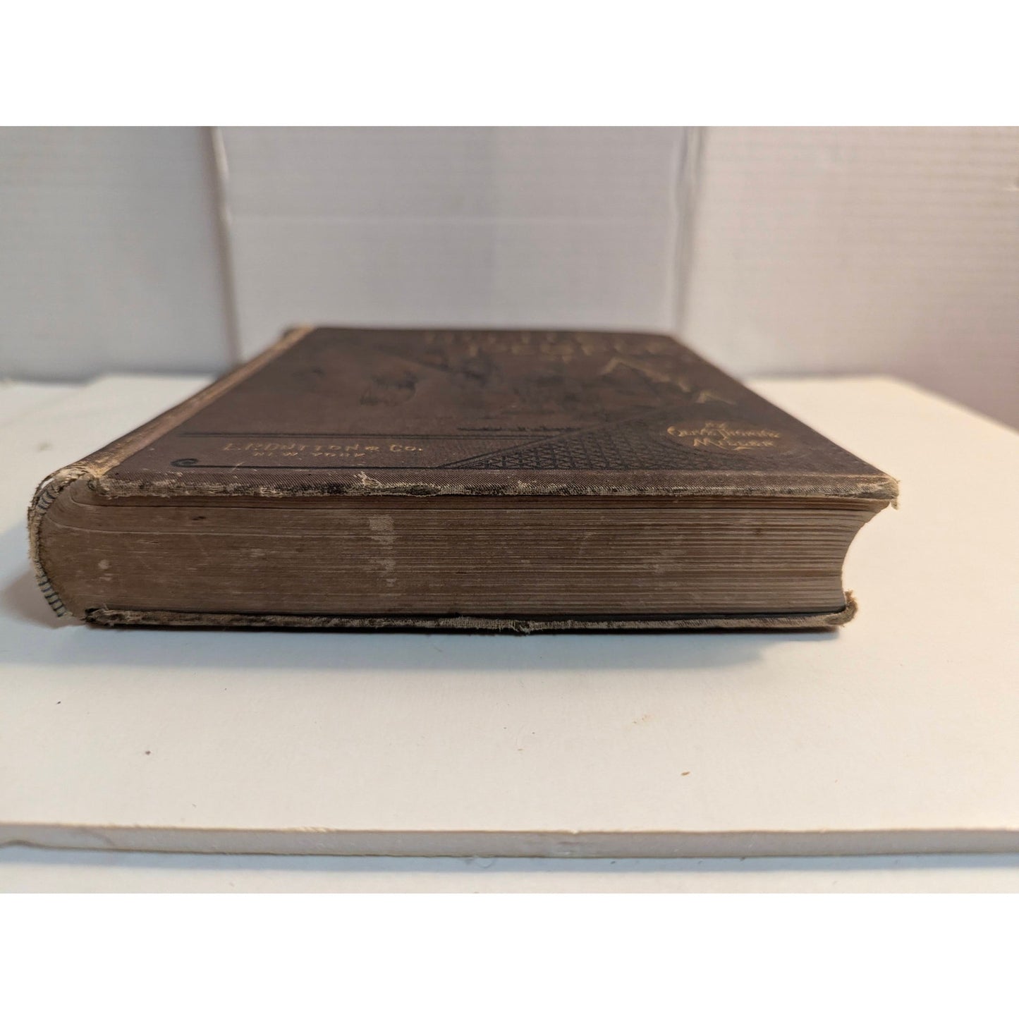 Antique 1885 Little People of Asia Hardcover Book Olive Thorne Miller Dutton