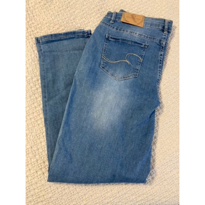NWT One Republic For All Five-Pocket Denim Boyfriend Jeans Pants Size 14 in Blue