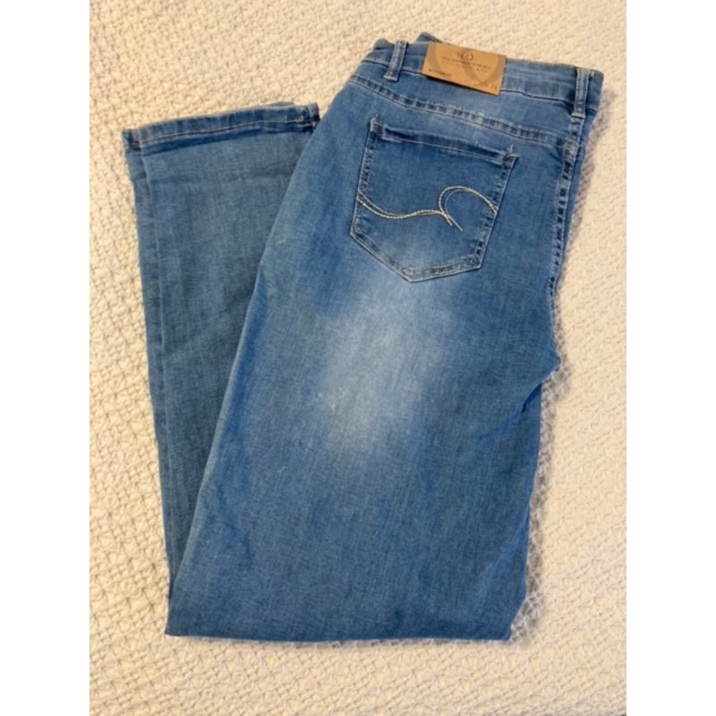 NWT One Republic For All Five-Pocket Denim Boyfriend Jeans Pants Size 14 in Blue