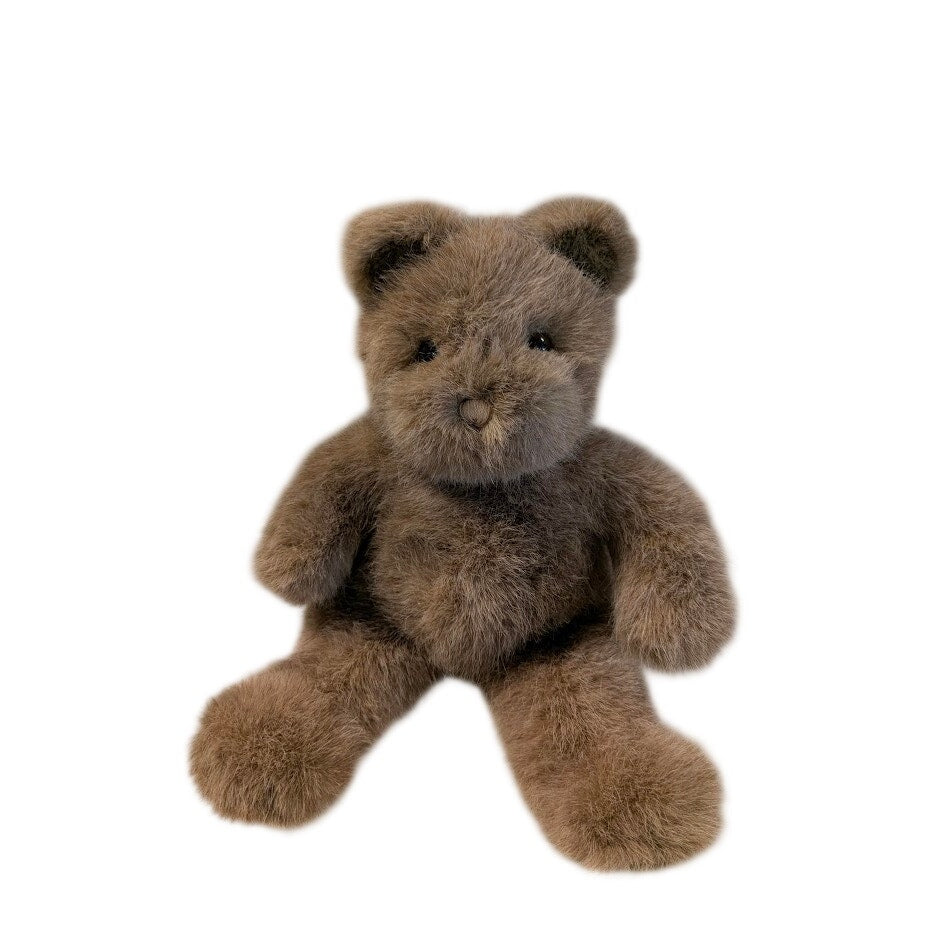 Vintage 1988 GUND Brown Plush Teddy Bear Soft Stuffed Animal Retro