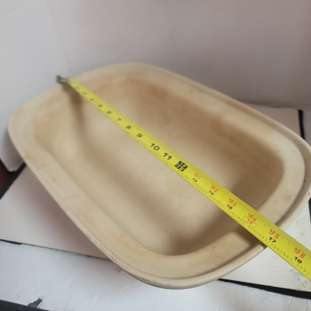 Pampered Chef Stoneware Baking Family Heritage 17" x 11"x 4"  Roasting Pan