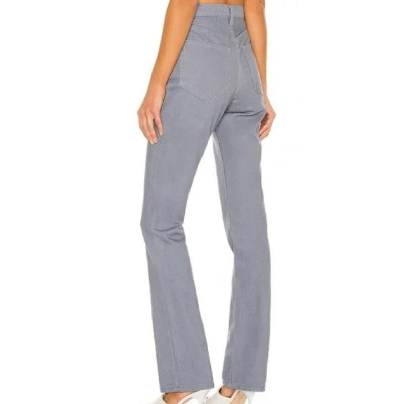 NWT WeWoreWhat Baby Boot Jeans in Grey Blue Size 31/34