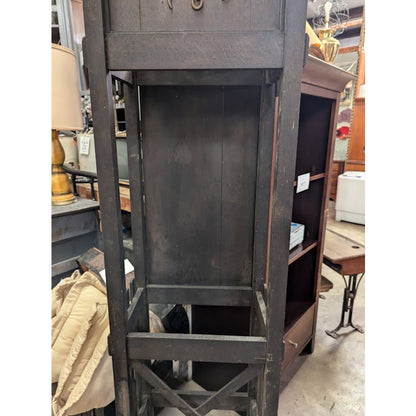 Antique Mission Oak Grandfather Long Case FRAME no clock Arts and Crafts Style