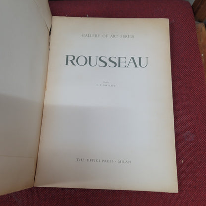 Gallery of Art Series VINTAGE Uffici Press Rousseau Prints printed Italy