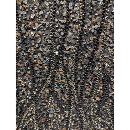 NWT Pisano Nights Beaded Sequin Formal Dress / Gown Size 10 NEW