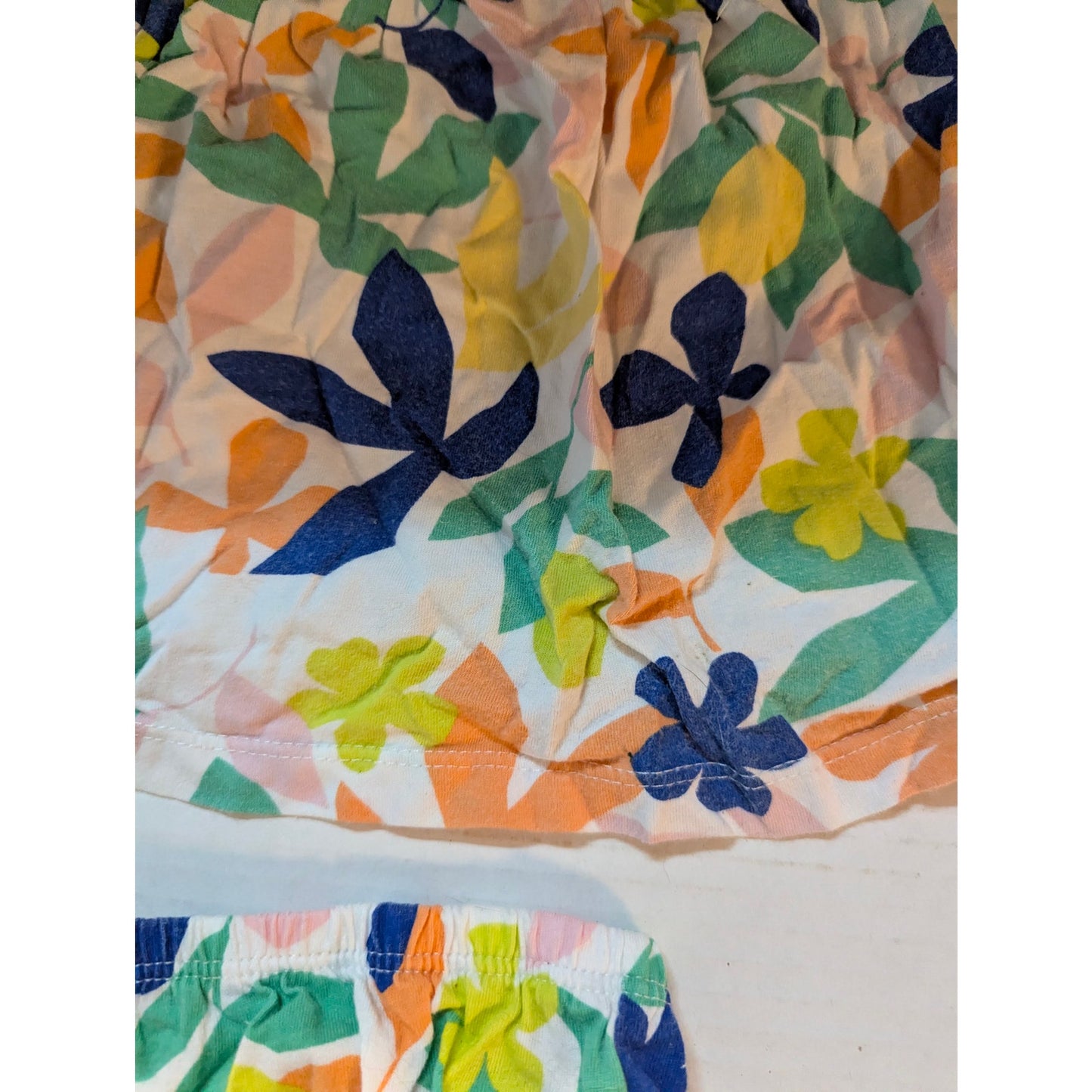 Carter's Baby Girls Floral Sleeveless Top and Bloomers Set 9 Months