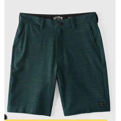 Billabong Size 24 Comfort Stretch Boys Crossfire 18" Slub Submersible NEW green