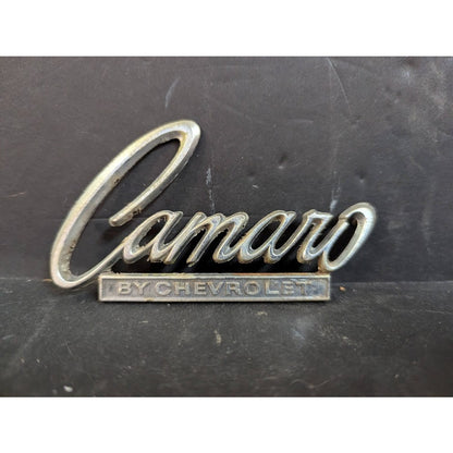 Vintage 1968-1969 #7752901 chevrolet Camaro Trunk Lid Emblem GREAT CRAFT IDEAS