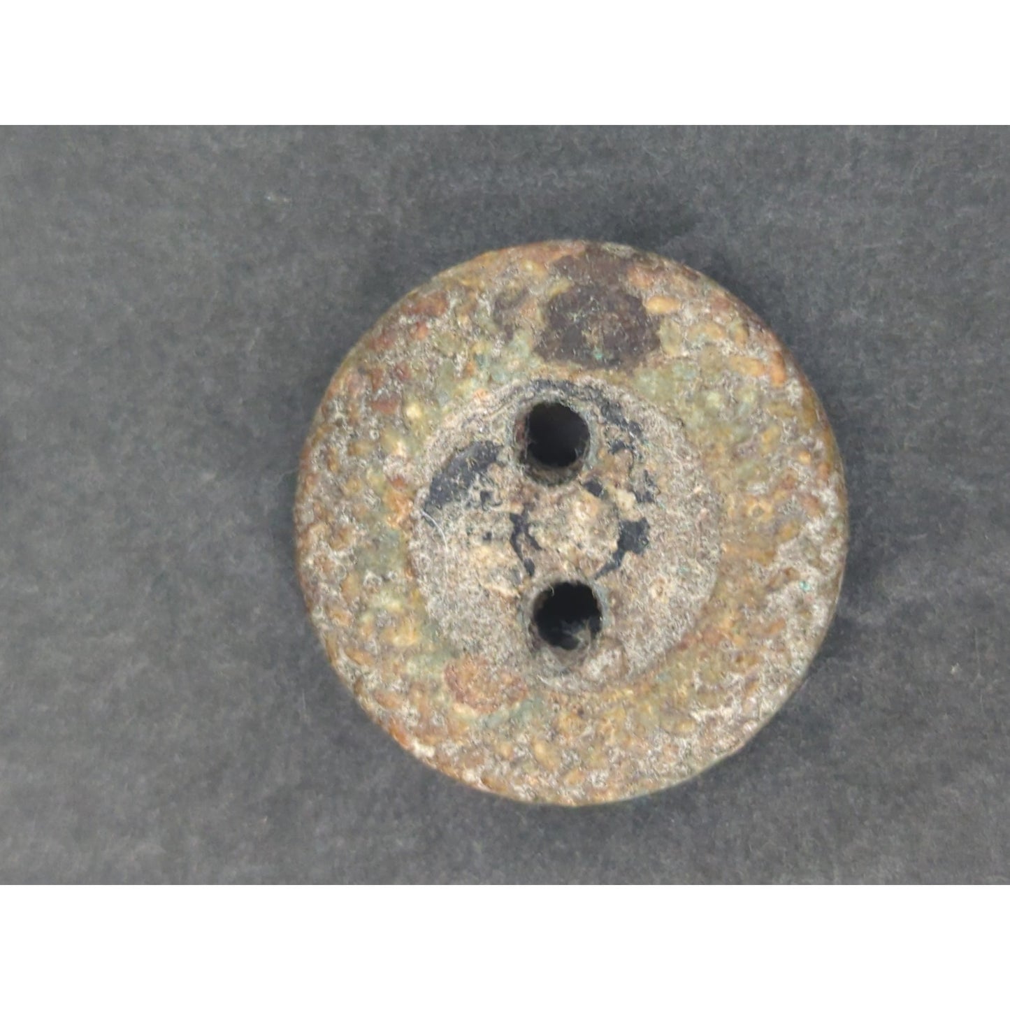 LOT K of 10 Antique Vintage Victorian Brass Mixed Materials Buttons ESTATE FIND