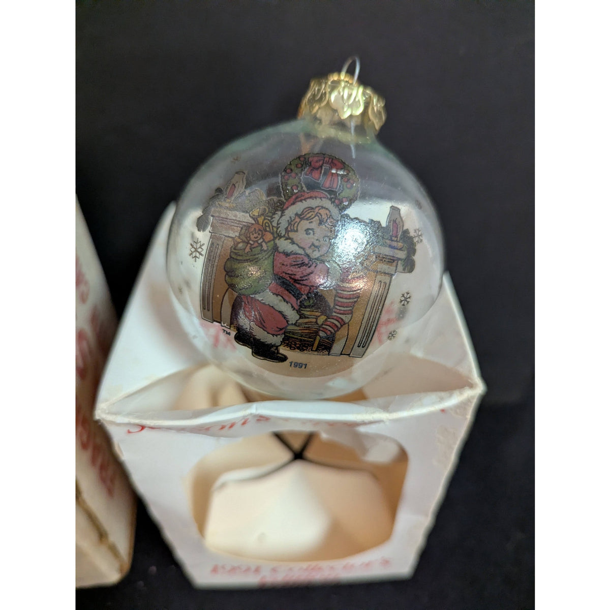 Vintage 1991 Campbell's Kids Collector's Edition Christmas Ornament