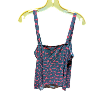 Chelsea 28 Medium Floral Wrap Tie Front Top Cami Tank V Neck Summer Spring NWT