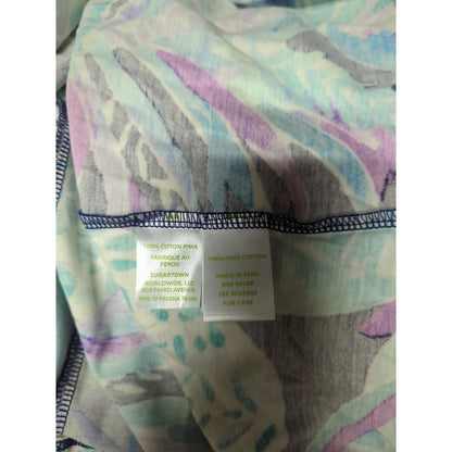 Lilly Pulitzer Hollee shift dress MEDIUM "Alotta Colada" print keyhole back