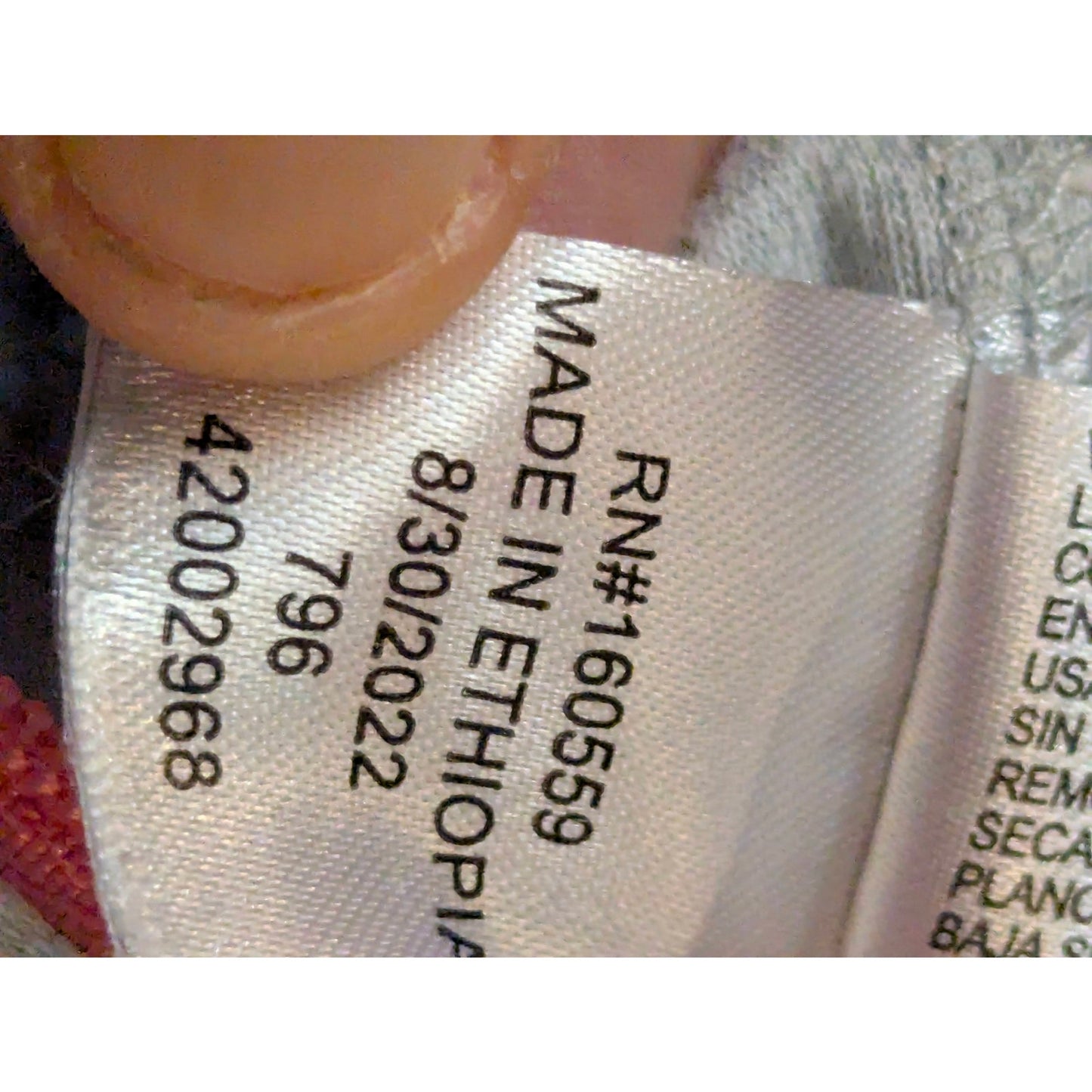Koala Baby Baby Girls Gray Red Ladybug Fleece Footed Sleeper Size 18 Months