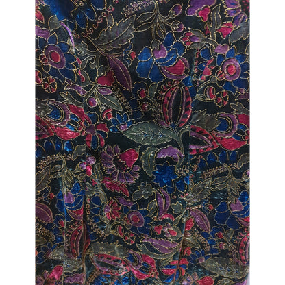 Another Thyme Vintage Size 18 Long sleeve dress knee length crushed velvet