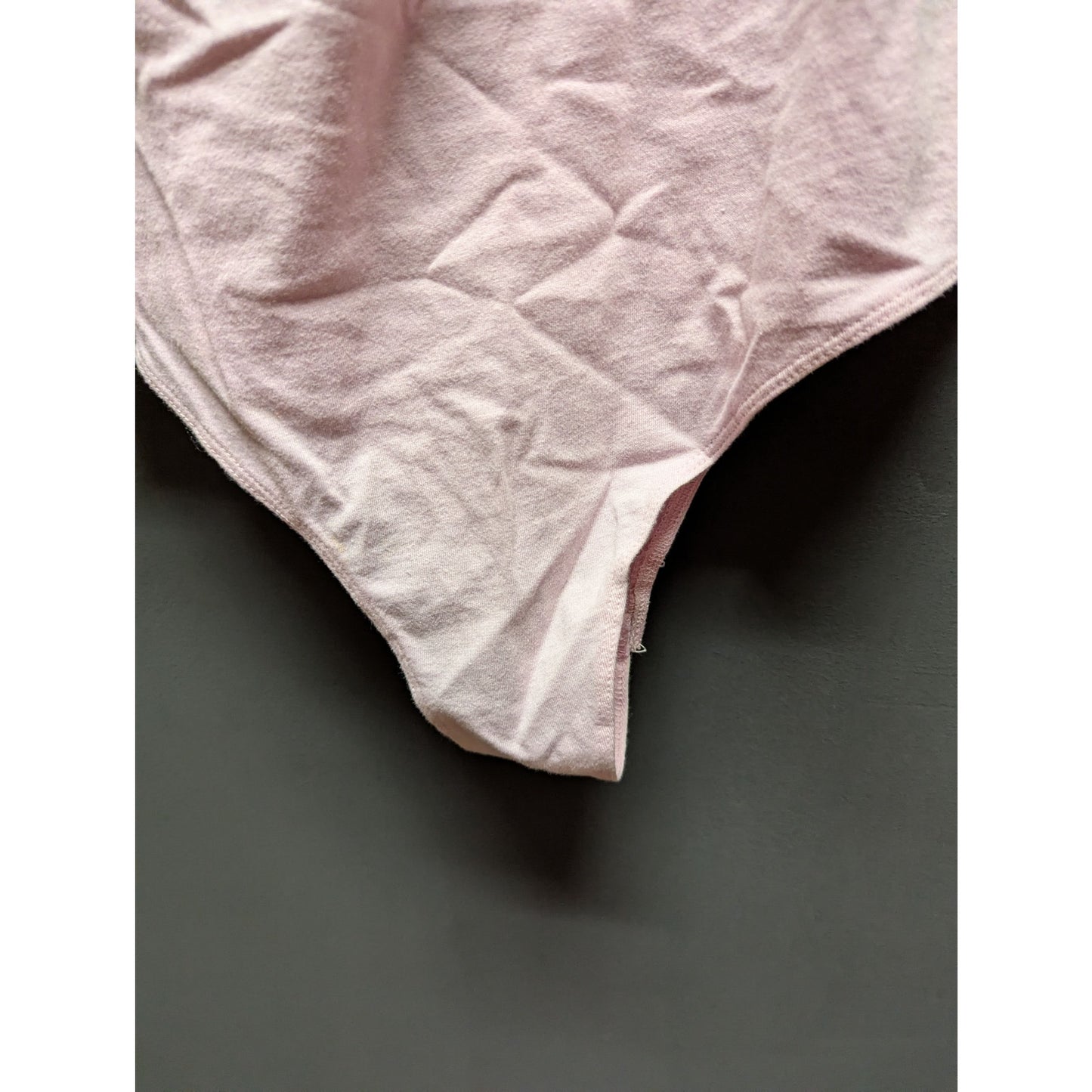Abound NWT Pink Sleeveless Bodysuit Medium Mock Neck Casual Summer Sleeveless