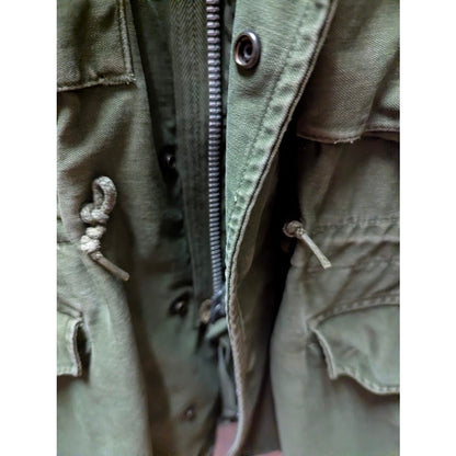 US Army Olive Drab Size Small Short M-1951 Field Jacket Korean War Era