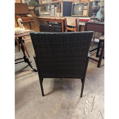 SECONDHAND SANDIES; Outdoor patio vinyl chair weatherproof