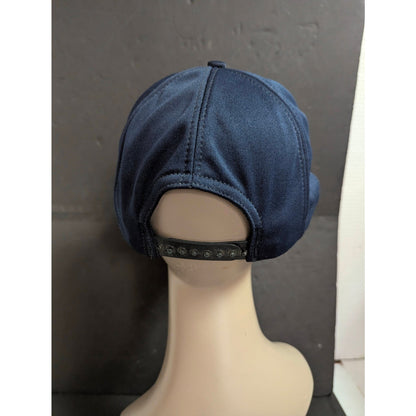 Vintage Lions Club Lordstown Navy Blue Snapback Trucker Hat Made in USA