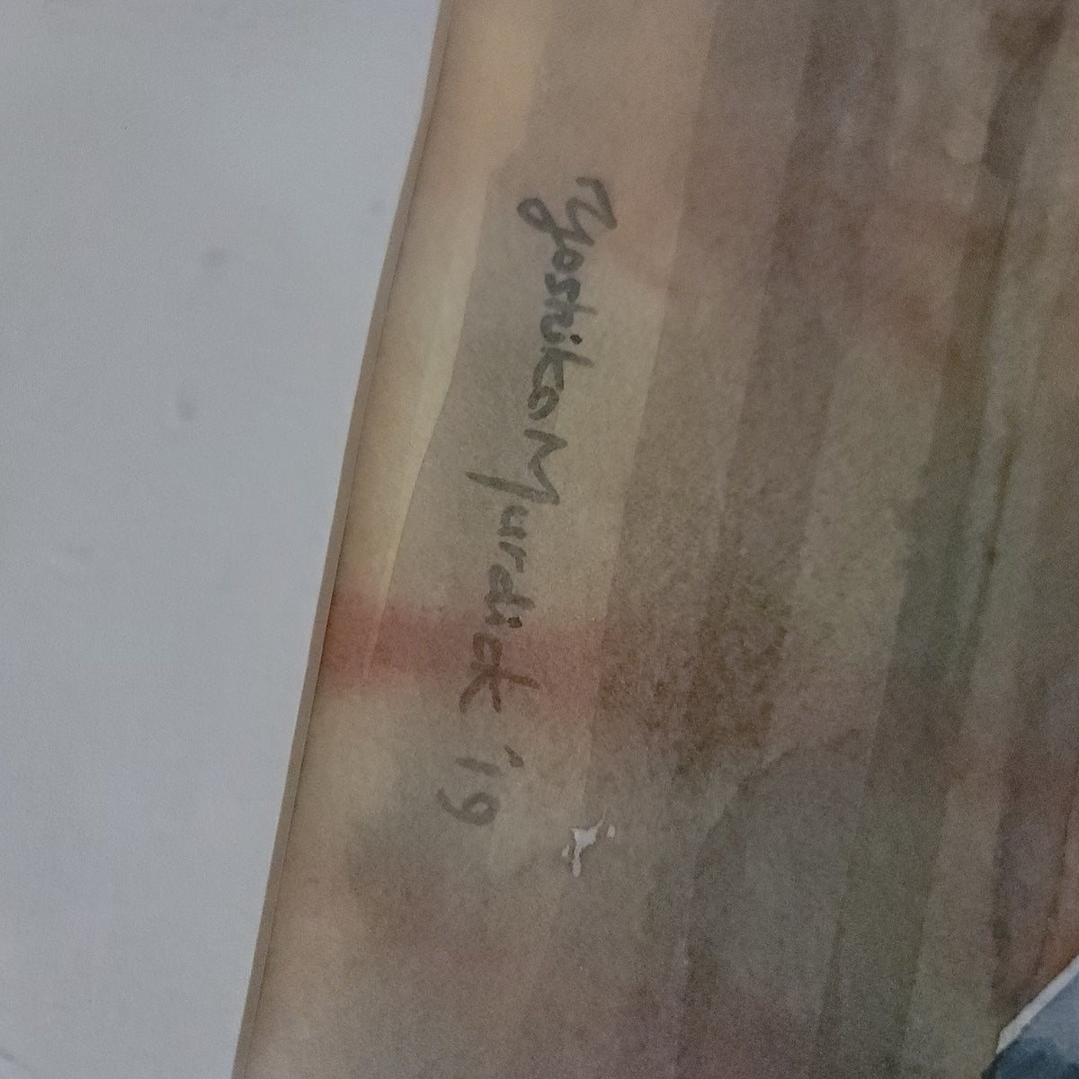 Yoshiko Murdick hand-painted watercolor restaurant  diner AMERICANA Signed 2019