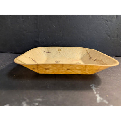 Vintage Rexilite by Eubanks William A. Bostick Fiberglass Coastal Serving Bowl