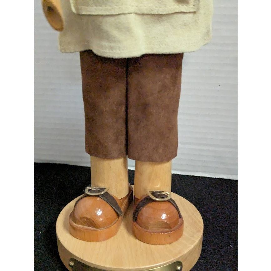 Vintage Steinbach Geppetto Woodcarver Nutcracker Handmade Germany Erzgebirge Art