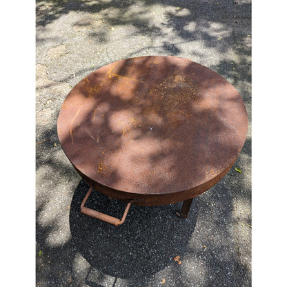 Secondhand Sandies : large outdoor steel pan fire propane cooking pan PAELLA