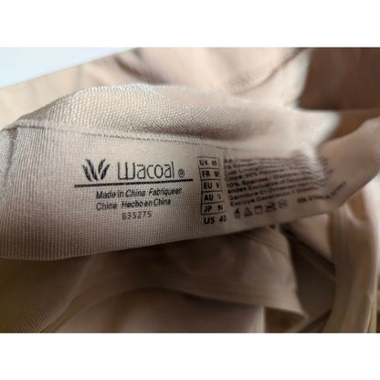 Wacoal Nude Seamless Padded Bralette Sports Bra Size XL 40
