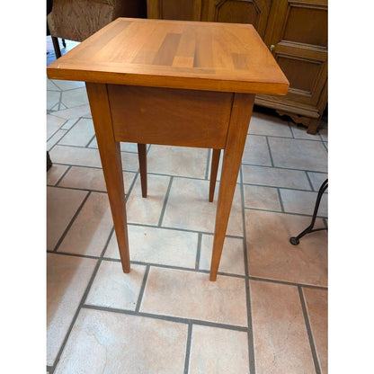 Secondhand Sandies: Small Side Table with drawer light wood