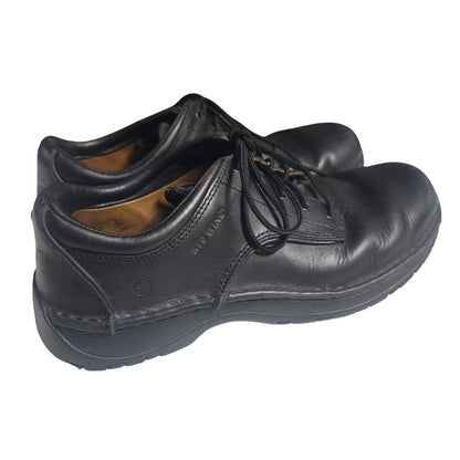 Red Wing Size 10.5D Black Mens Leather Oxford Low Top Work Shoes PreOwned