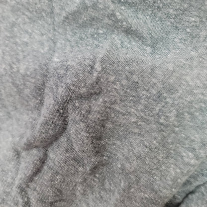Lush NEW Size Medium GreenGray Hoodie V-Neck Sweatshirt Cropped long sleeve