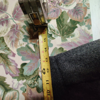 L.L. Bean Vintage Wool lined pleated trousers size 8 gray