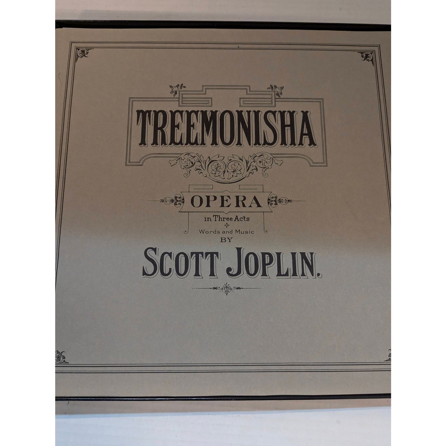 Scott Joplin Treemonisha Schuller Deutsche Grammophon 2707 083 Stereo 2-LP Set