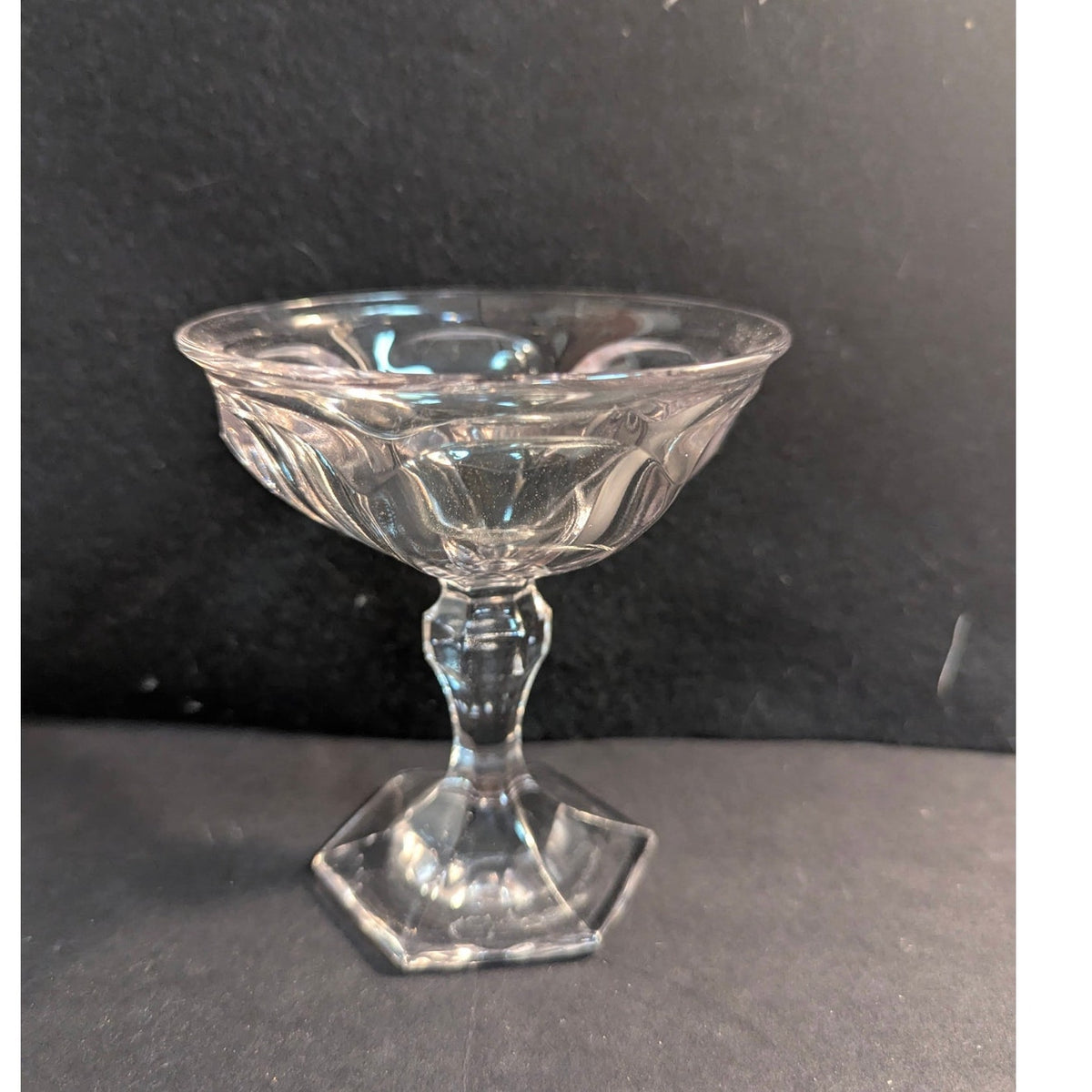Imperial Glass Company (Pattern: "Old Williamsburg 4" sherbet