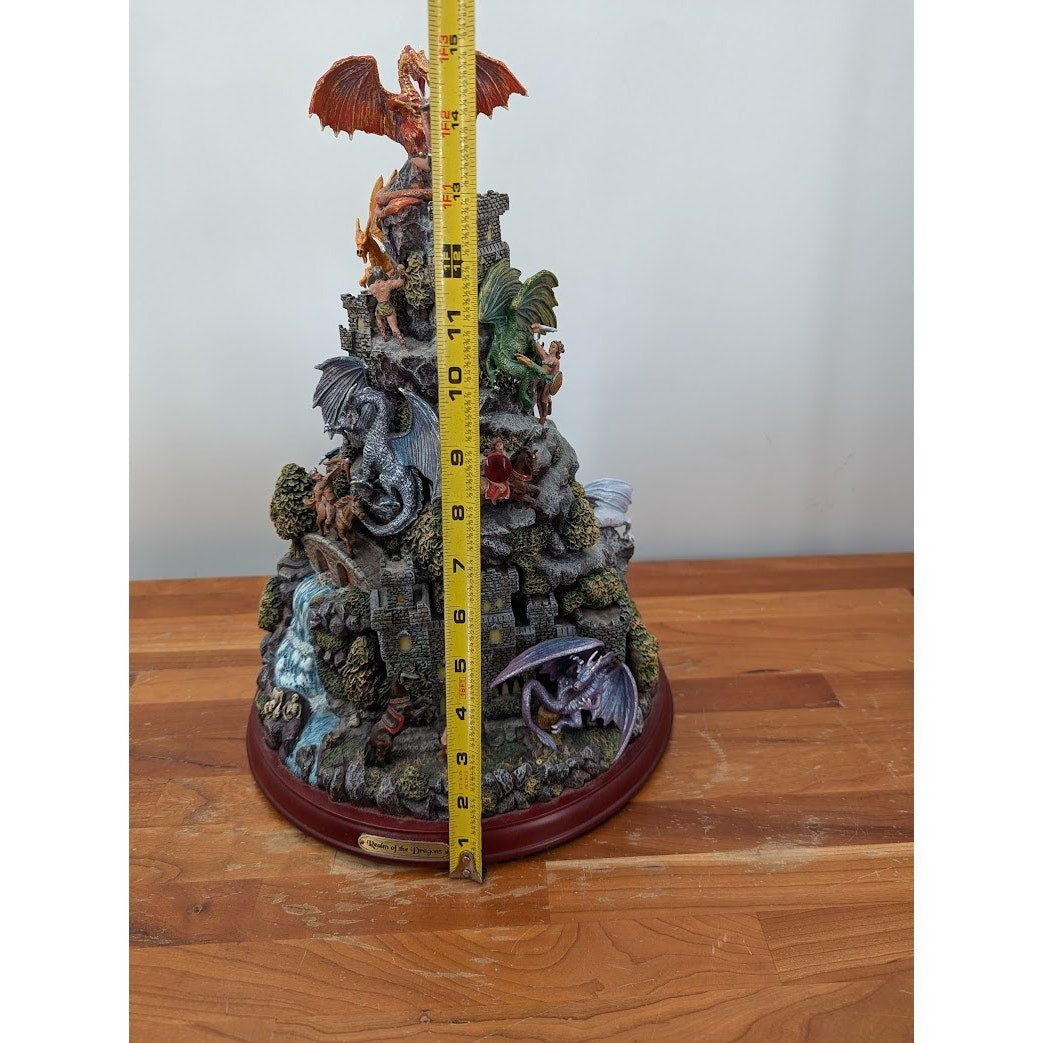 Bradford Editions 2007 "Realm Of The Dragons" Mystical Mountain