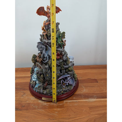 Bradford Editions 2007 "Realm Of The Dragons" Mystical Mountain