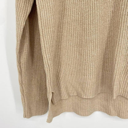 Madewell Pullover Chest Pocket Sweater Size XL / Extra Large in Heather Fawn NWT