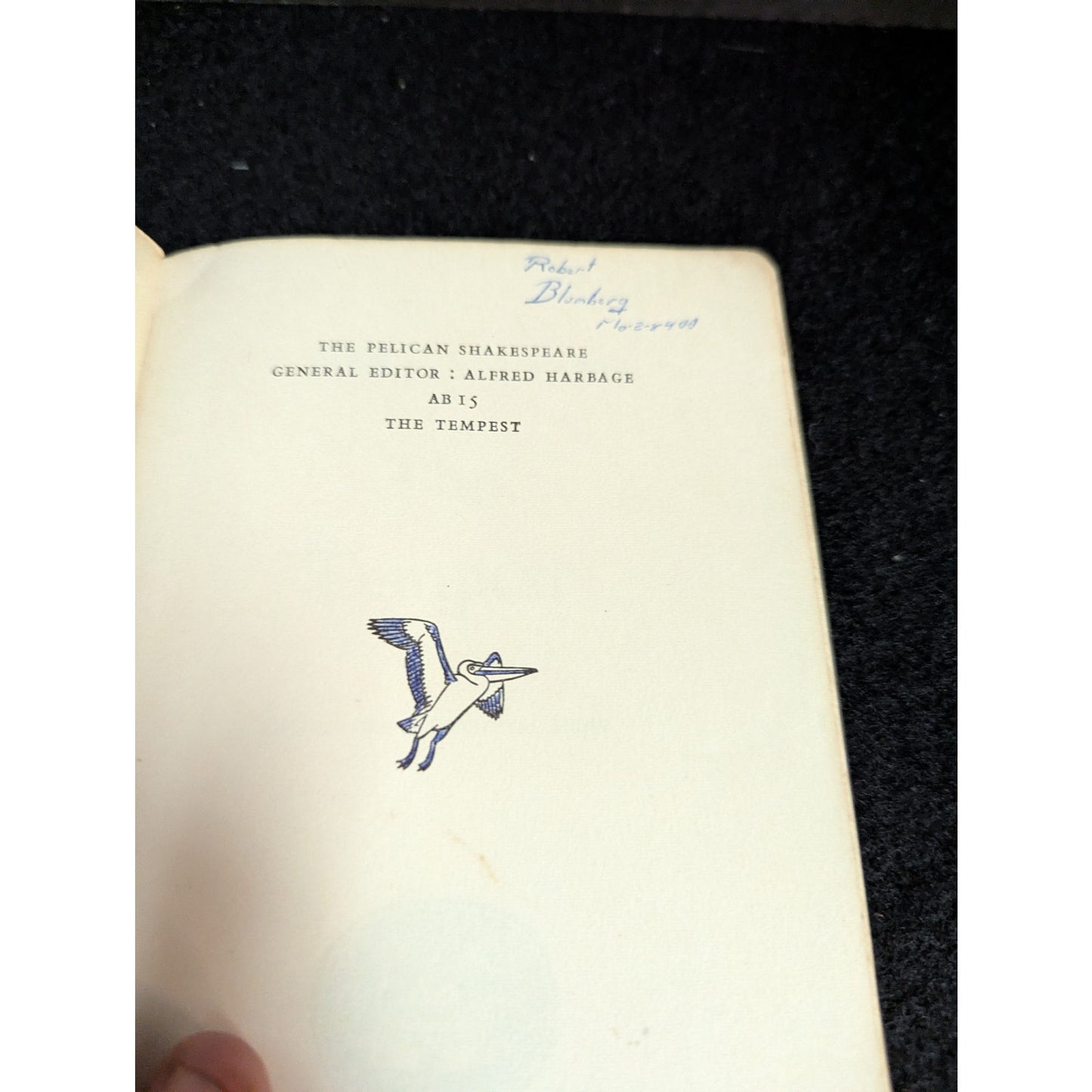 Vintage The Pelican Shakespeare: The Tempest Paperback