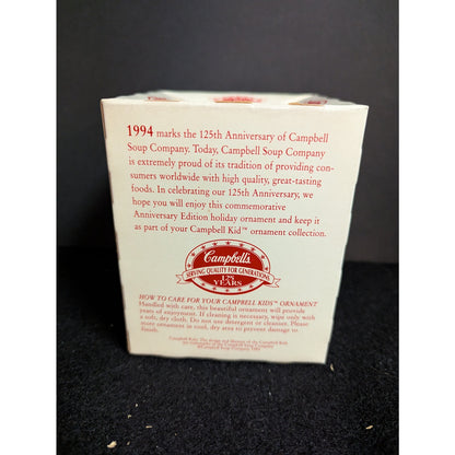 Vintage 1994 Campbell's 125th Anniversary Collector's Edition Christmas Ornament