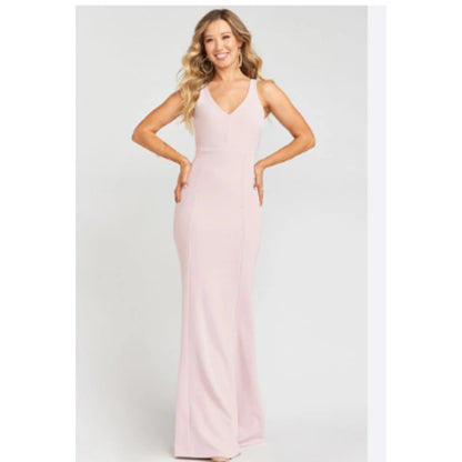 Show Me Your Mumu Morgan Dress Bridesmaid Maxi Dress Vintage Pink  XXS DAMAGED