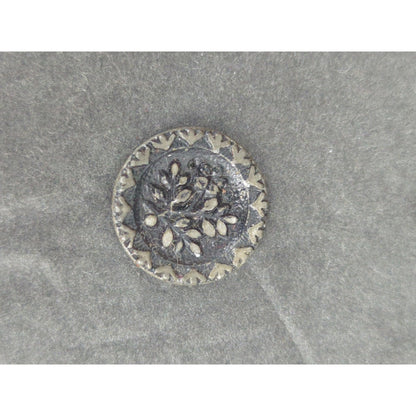 LOT U of 10 Antique Vintage Victorian Brass Mixed Materials Buttons ESTATE FIND