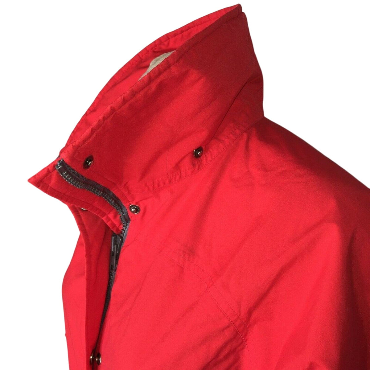 SIERRA DESIGNS GORE-TEX  Red Jacket No Hood 14 Full Zip Pockets Winter Wear